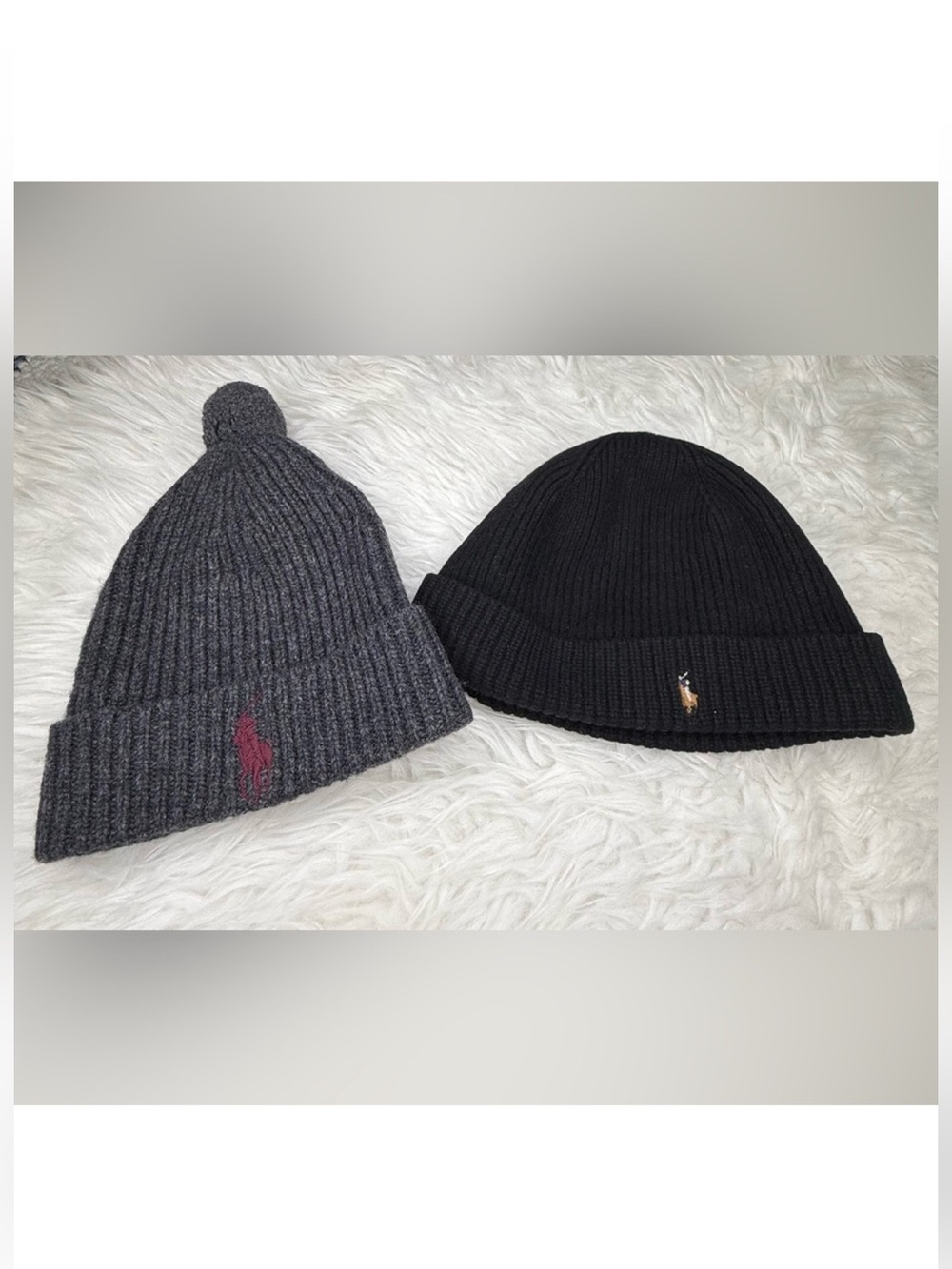 Polo Ralph Lauren Knit Beanie Bundle